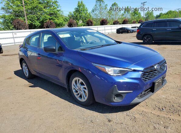 JF1GUABC6S8210466 2025 SUBARU IMPREZA Синий Передняя правая четверть
