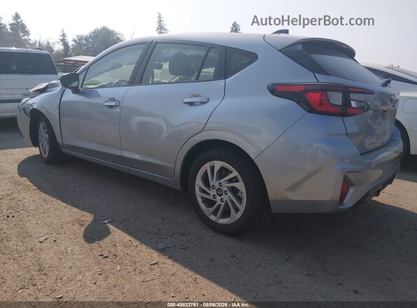 JF1GUABC6S8338349 2025 SUBARU IMPREZA Silver Rear left