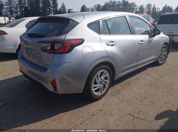 JF1GUABC6S8338349 2025 SUBARU IMPREZA Silver Rear right