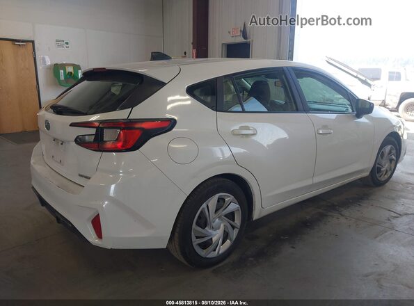 JF1GUABC7R8358491 2024 SUBARU IMPREZA White Rear right