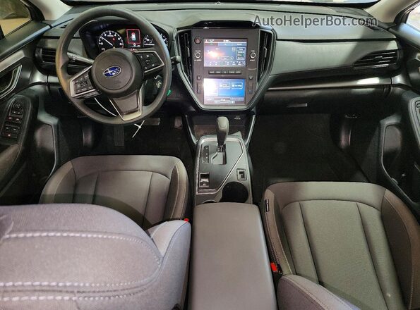 JF1GUABC9S8243719 2025 SUBARU IMPREZA White Dashboard view