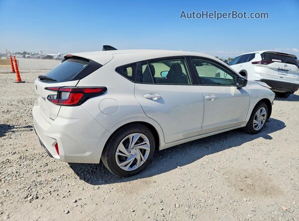 JF1GUABC9S8319701 2025 SUBARU IMPREZA Белый Задняя правая четверть
