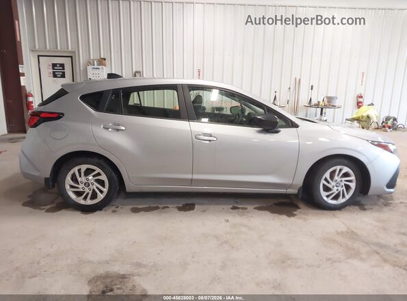 JF1GUABCXR8880967 2024 SUBARU IMPREZA Silver Widok zestawu wskaźników