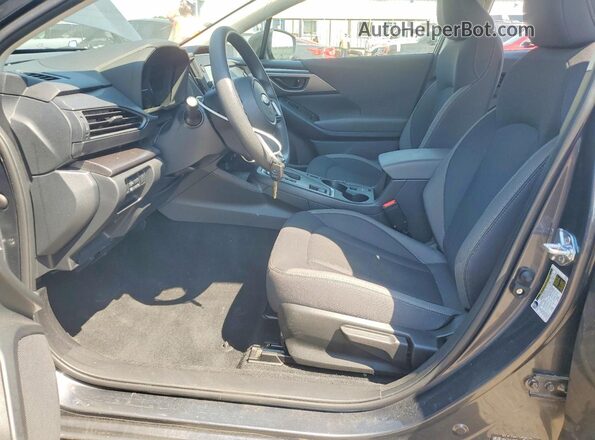 JF1GUABCXS8261839 2025 SUBARU IMPREZA Charcoal Front interior view