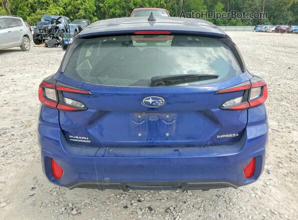 JF1GUAFC4R8232129 2024 SUBARU IMPREZA Blue Вид ззаду