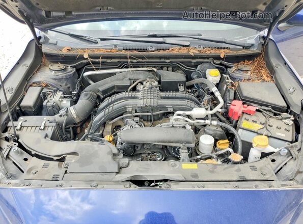 JF1GUAFC4R8232129 2024 SUBARU IMPREZA Blue Вид задньої частини салону