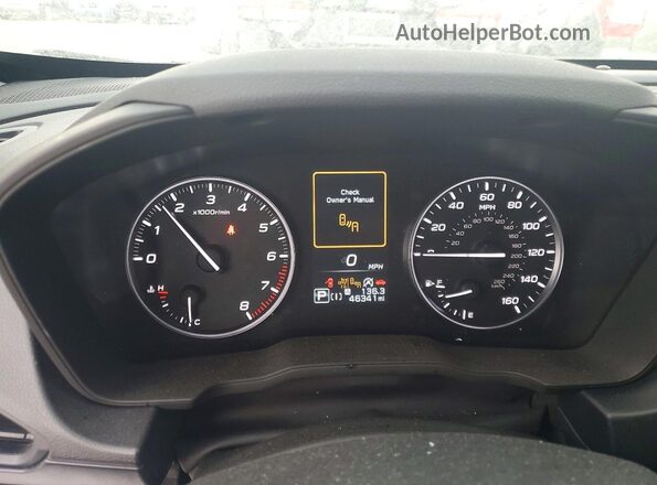 JF1GUAFC4R8303569 2024 SUBARU IMPREZA Gray Vista del cuadro de instrumentos