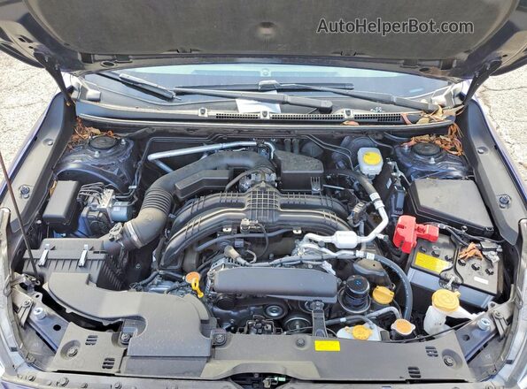 JF1GUAFC5R8328044 2024 SUBARU IMPREZA Синий Вид задней части салона