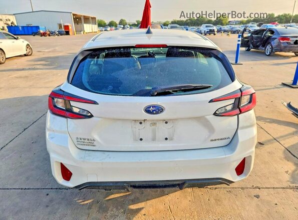JF1GUAFC6R8908337 2024 SUBARU IMPREZA Белый Вид сзади