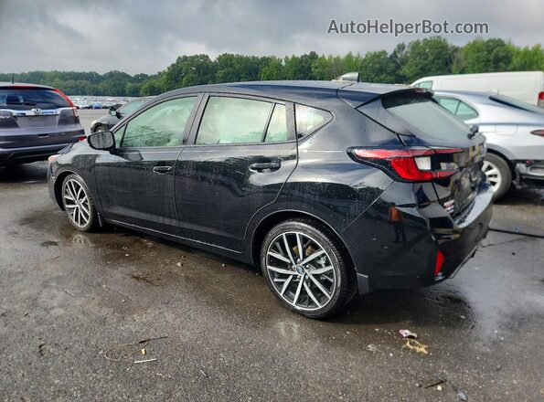 JF1GUAFC6S8201728 2025 SUBARU IMPREZA Black Задня ліва чверть
