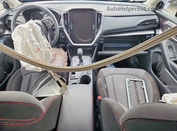 JF1GUAFC6S8201728 2025 SUBARU IMPREZA Black Вид панелі приладів