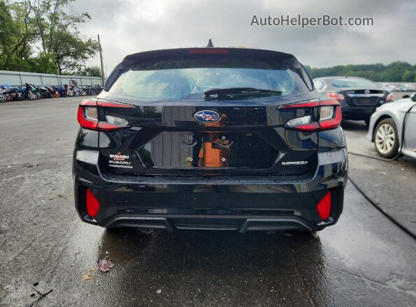 JF1GUAFC6S8201728 2025 SUBARU IMPREZA Black Вид ззаду