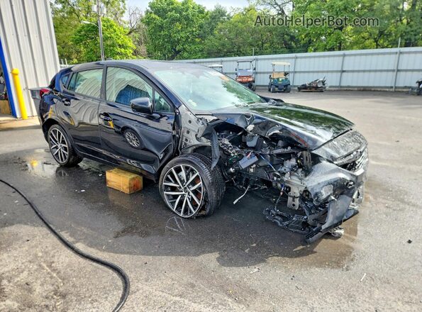 JF1GUAFC6S8201728 2025 SUBARU IMPREZA Black Передня права чверть