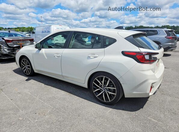 JF1GUAFC8R8330712 2024 SUBARU IMPREZA White Задня ліва чверть