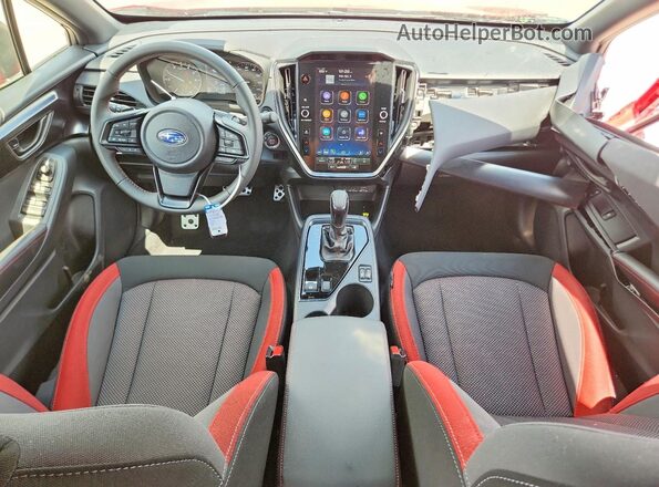 JF1GUHHC8T8248458 2026 SUBARU IMPREZA Красный Вид панели приборов