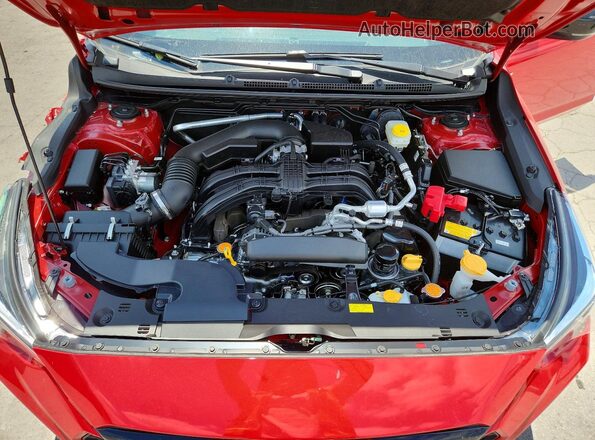 JF1GUHHC8T8248458 2026 SUBARU IMPREZA Красный Вид задней части салона