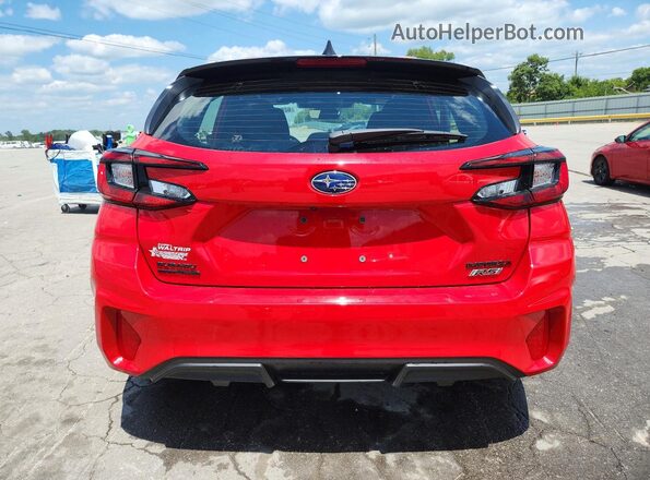 JF1GUHHC8T8248458 2026 SUBARU IMPREZA Красный Вид сзади
