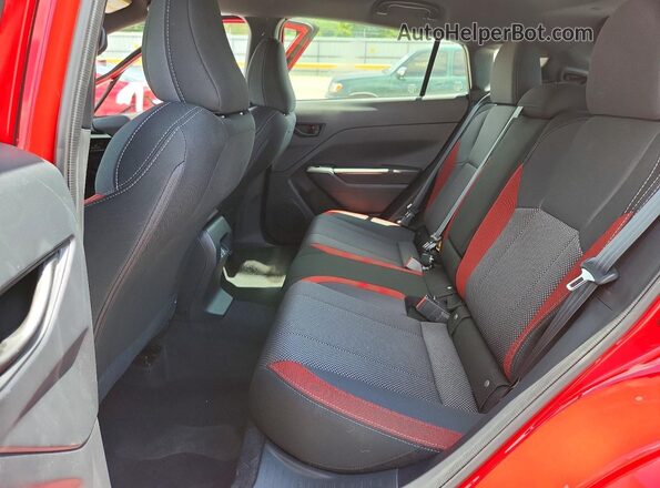 JF1GUHHC8T8248458 2026 SUBARU IMPREZA Красный Вид задних сидений