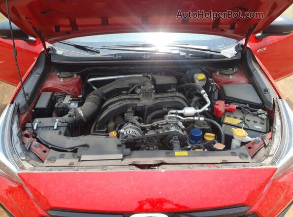JF1GUHJC0R8235853 2024 SUBARU IMPREZA Red Vista interior trasera