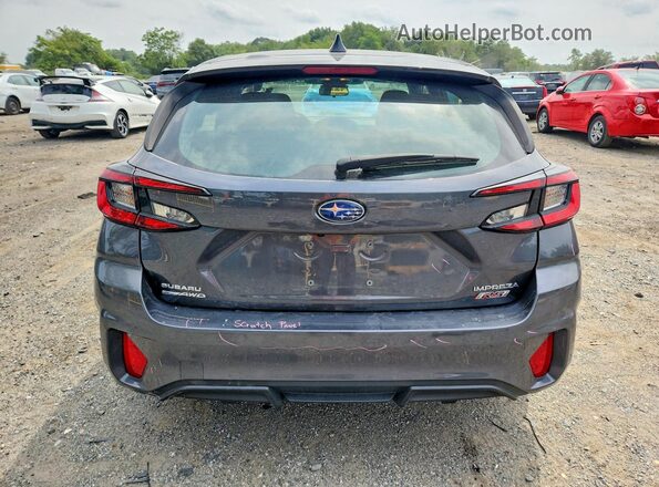 JF1GUHJC0R8387759 2024 SUBARU IMPREZA Gray Rear interior view