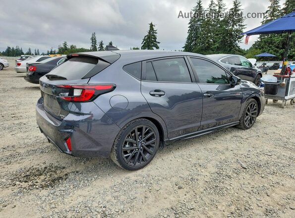 JF1GUHJC7R8320382 2024 SUBARU IMPREZA Серый Задняя правая четверть