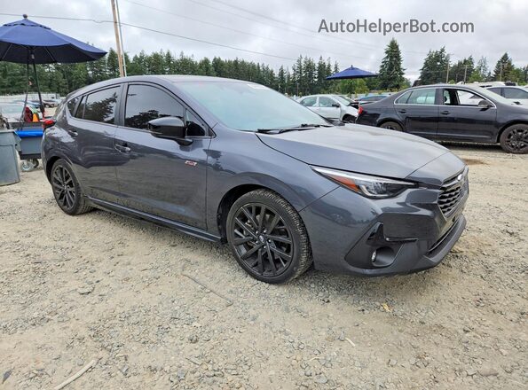 JF1GUHJC7R8320382 2024 SUBARU IMPREZA Серый Передняя правая четверть