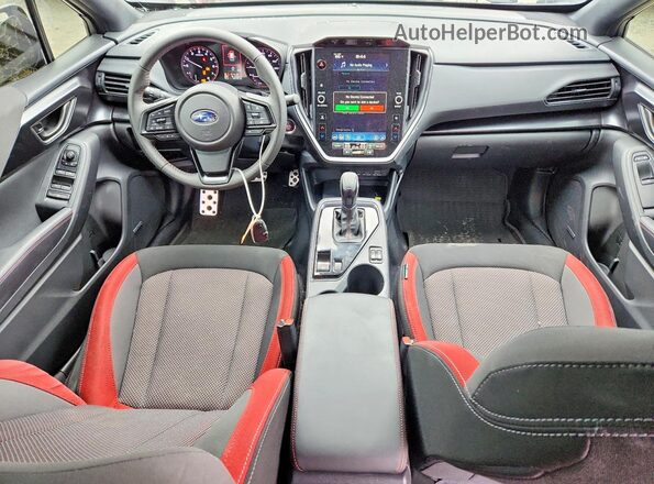 JF1GUHJC7R8320382 2024 SUBARU IMPREZA Серый Вид панели приборов