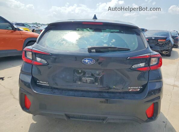 JF1GUHJC8S8214142 2025 SUBARU IMPREZA Black Vista trasera