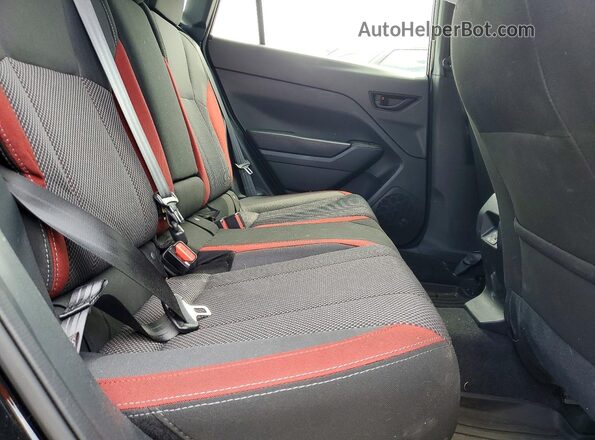 JF1GUHJC8S8214142 2025 SUBARU IMPREZA Black Vista de los asientos traseros