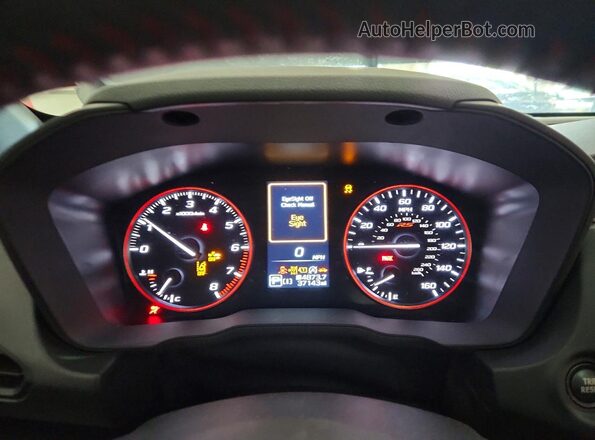 JF1GUHJC9R8334980 2024 SUBARU IMPREZA Gray Vista del cuadro de instrumentos