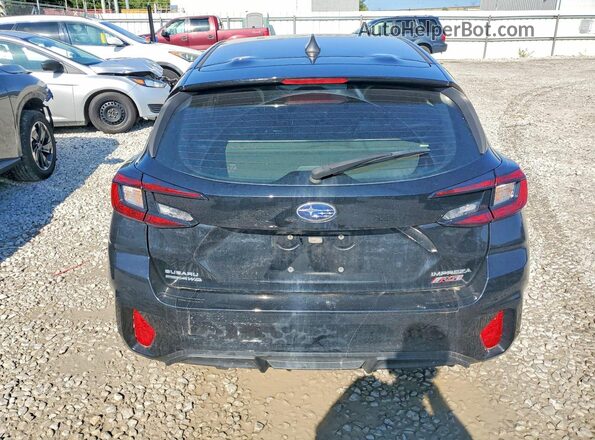 JF1GUHJCXS8205832 2025 SUBARU IMPREZA Black Հետևի տեսք