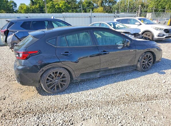 JF1GUHJCXS8205832 2025 SUBARU IMPREZA Black Հետևի աջ