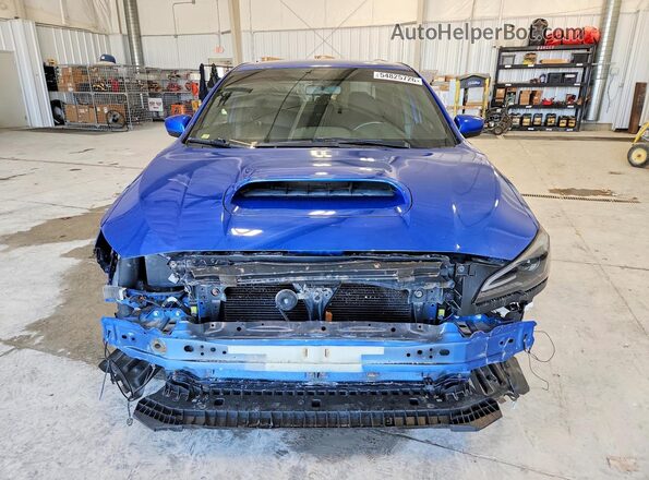 JF1VA1A60K9823141 2019 SUBARU WRX Синий Вид спереди