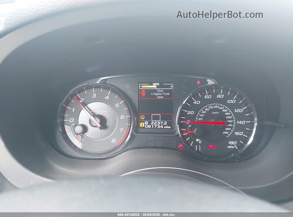 JF1VA1A62K9812450 2019 SUBARU WRX Blue 