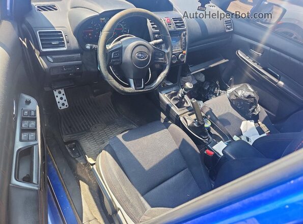 JF1VA1A64L9824813 2020 SUBARU WRX Blue წინა პანელის ხედი