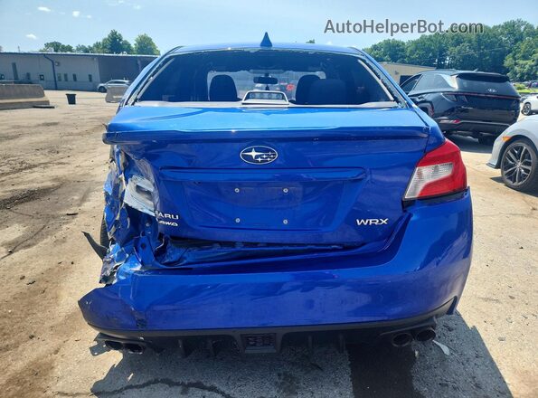 JF1VA1A64L9824813 2020 SUBARU WRX Blue უკანა ხედი