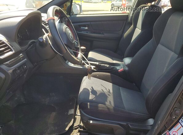 JF1VA1A65L9811049 2020 SUBARU WRX Black Widok wnętrza z przodu