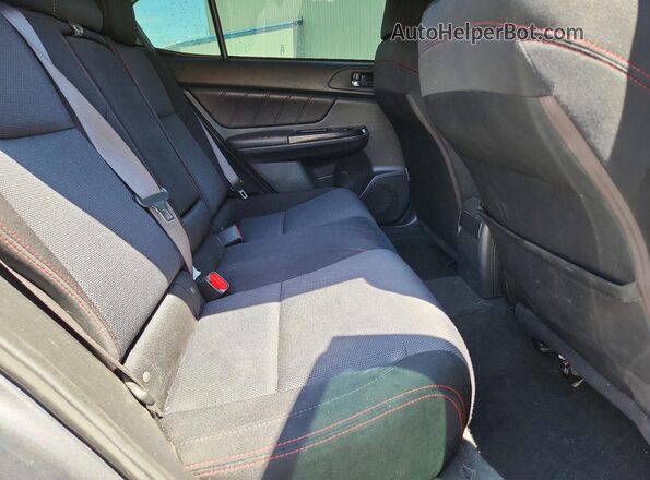 JF1VA1A65L9815375 2020 SUBARU WRX Charcoal Rear seats view