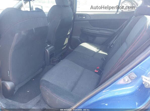 JF1VA1B60G9818740 2016 SUBARU WRX Blue Vista de la etiqueta del VIN