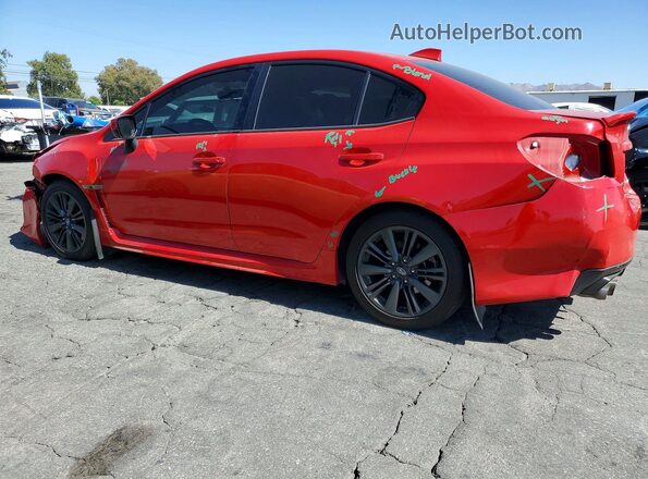 JF1VA1B60H9831375 2017 SUBARU WRX Red Tył lewy