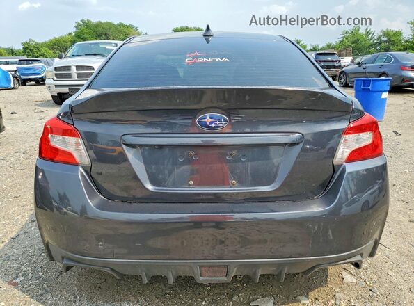 JF1VA1B65H9810005 2017 SUBARU WRX Серый Вид сзади