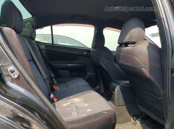 JF1VA1B65H9810005 2017 SUBARU WRX Серый Вид задних сидений