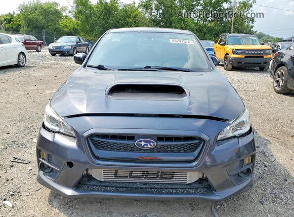 JF1VA1B65H9810005 2017 SUBARU WRX Серый Вид спереди