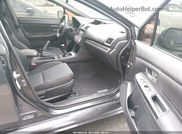 JF1VA1B66H9840436 2017 SUBARU WRX Black Vista interior delantera