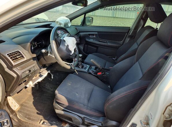JF1VA1B6XG9802108 2016 SUBARU WRX White Սալոնի դիմացի տեսք