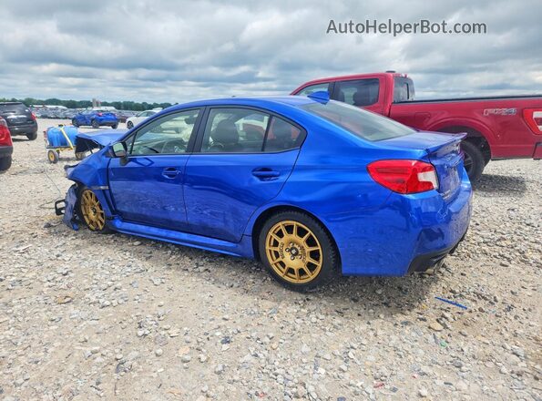 JF1VA1C63M9813557 2021 SUBARU WRX Синий Задняя левая четверть