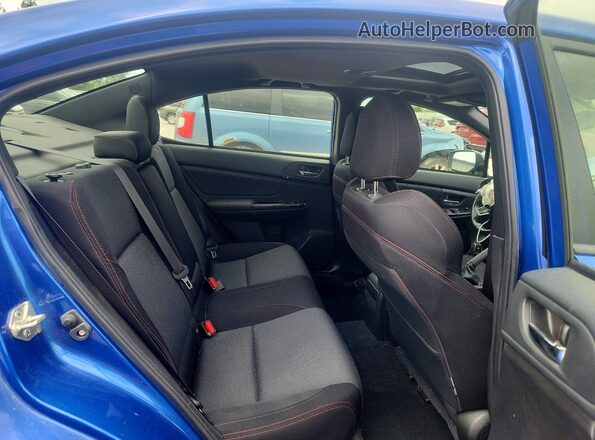JF1VA1C63M9813557 2021 SUBARU WRX Синий Вид задних сидений