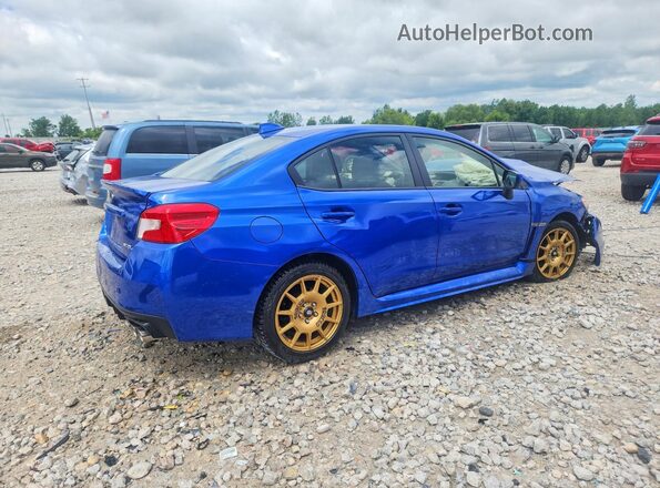 JF1VA1C63M9813557 2021 SUBARU WRX Синий Задняя правая четверть