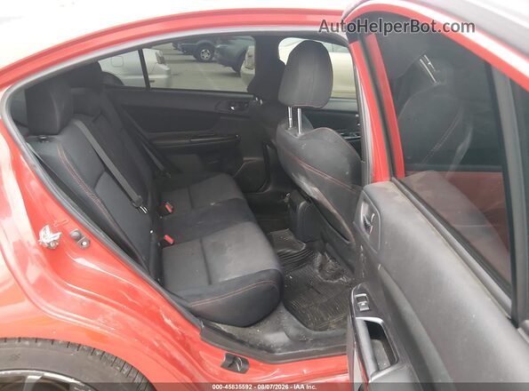 JF1VA1C64J9818214 2018 SUBARU WRX Red VIN sticker view