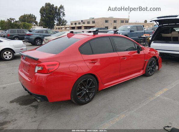 JF1VA1C64J9818214 2018 SUBARU WRX Red Rear right